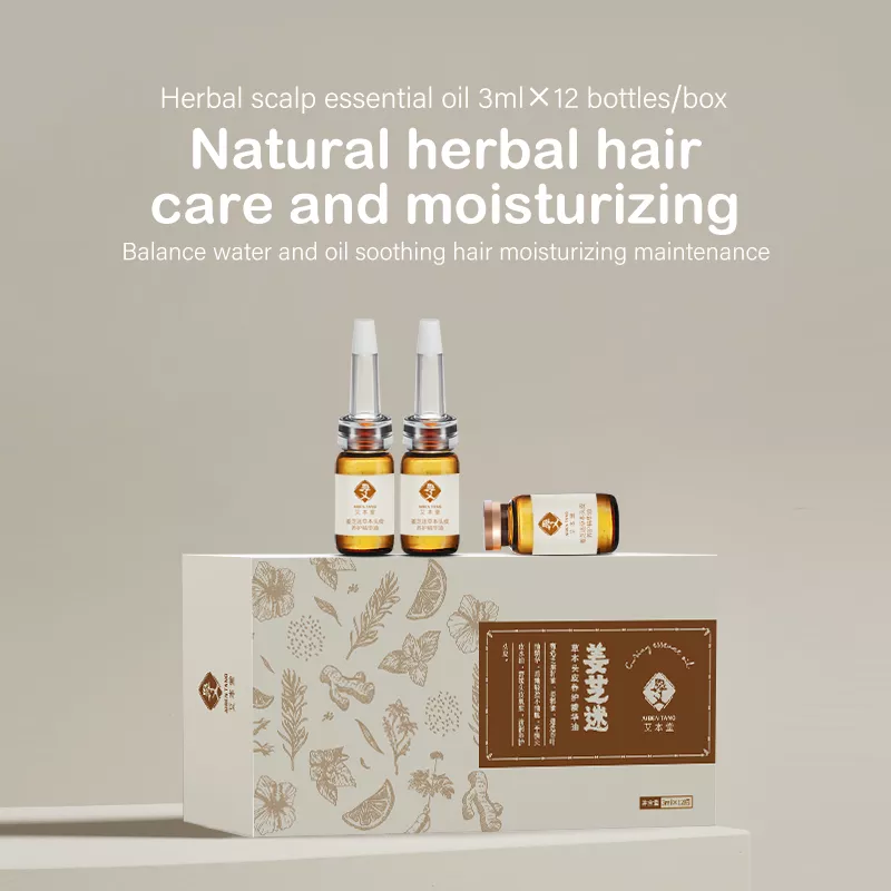 Ai Bentang Jiang Zhimi Herbal scalp care essential oil